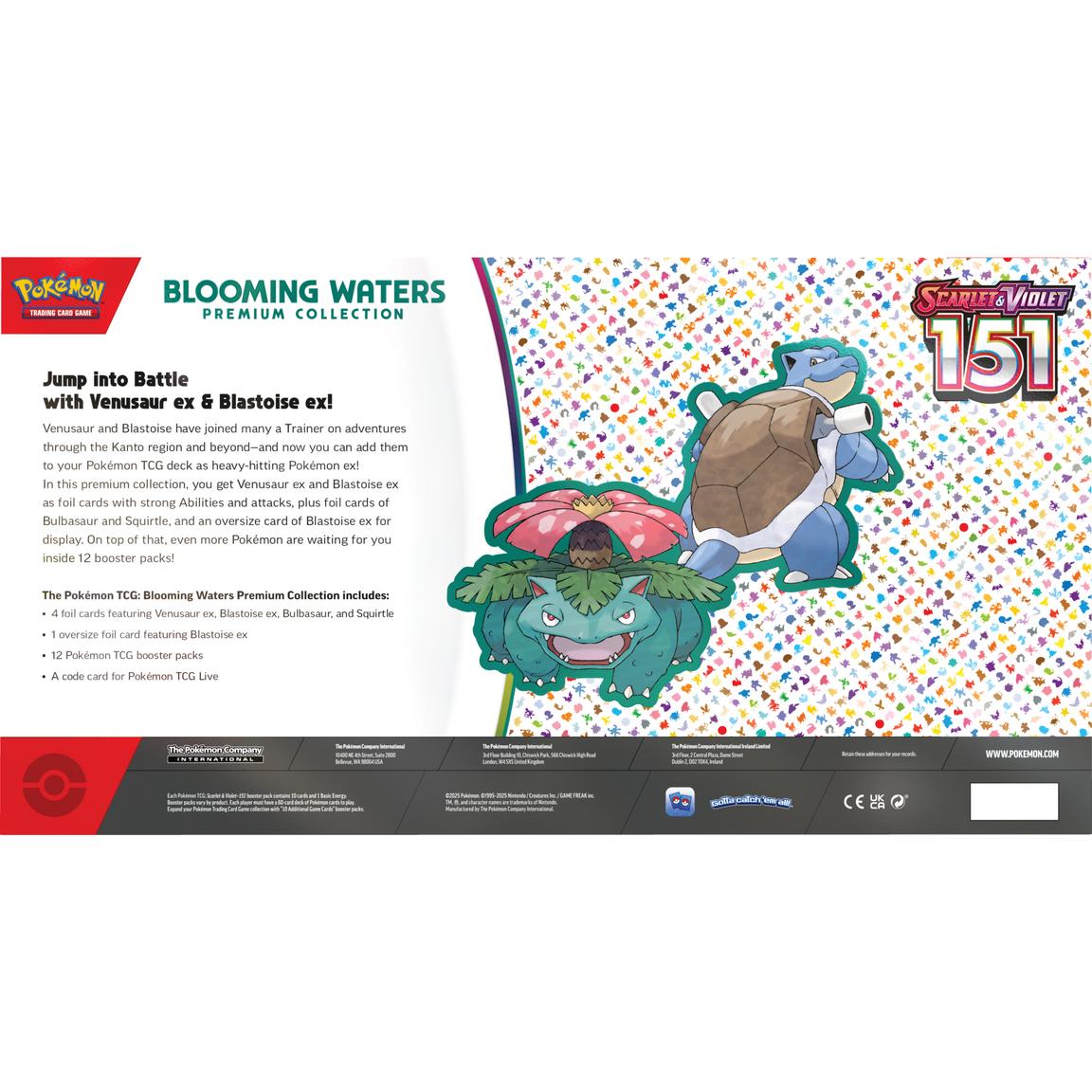 Pokémon TCG: Scarlet & Violet 151 Blooming Waters Premium Collection