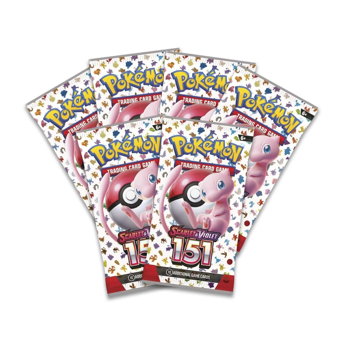 Pokemon TCG: Scarlet & Violet 151 Booster Bundle (6 Booster Packs)