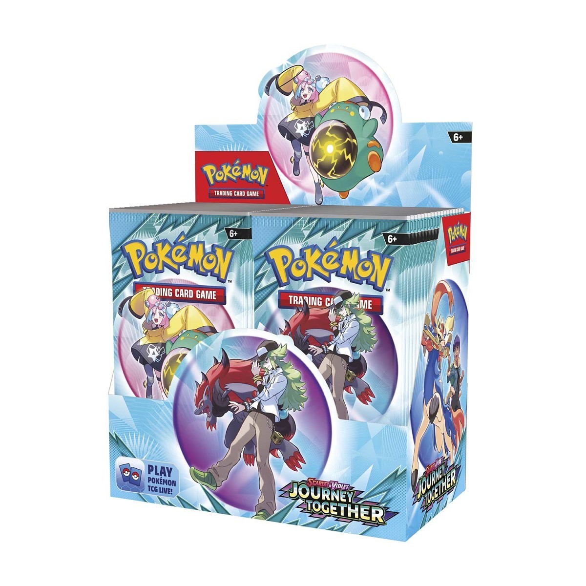 Pokémon TCG: Scarlet & Violet - Journey Together Enhanced Booster Display Box (36 Packs & 1 Promo Card)