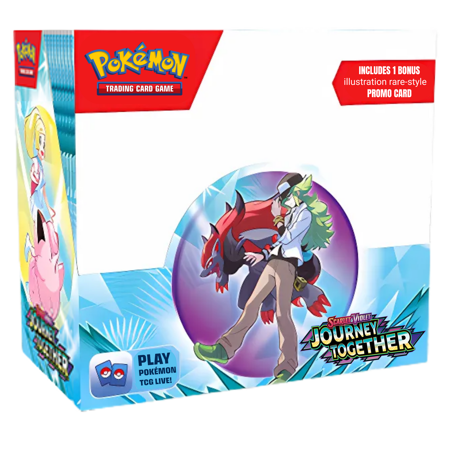 Pokémon TCG: Scarlet & Violet - Journey Together Enhanced Booster Display Box (36 Packs & 1 Promo Card)