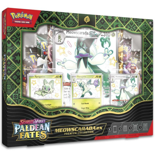 Pokémon TCG: Scarlet & Violet-Paldean Fates Meowscarada ex Premium Collection