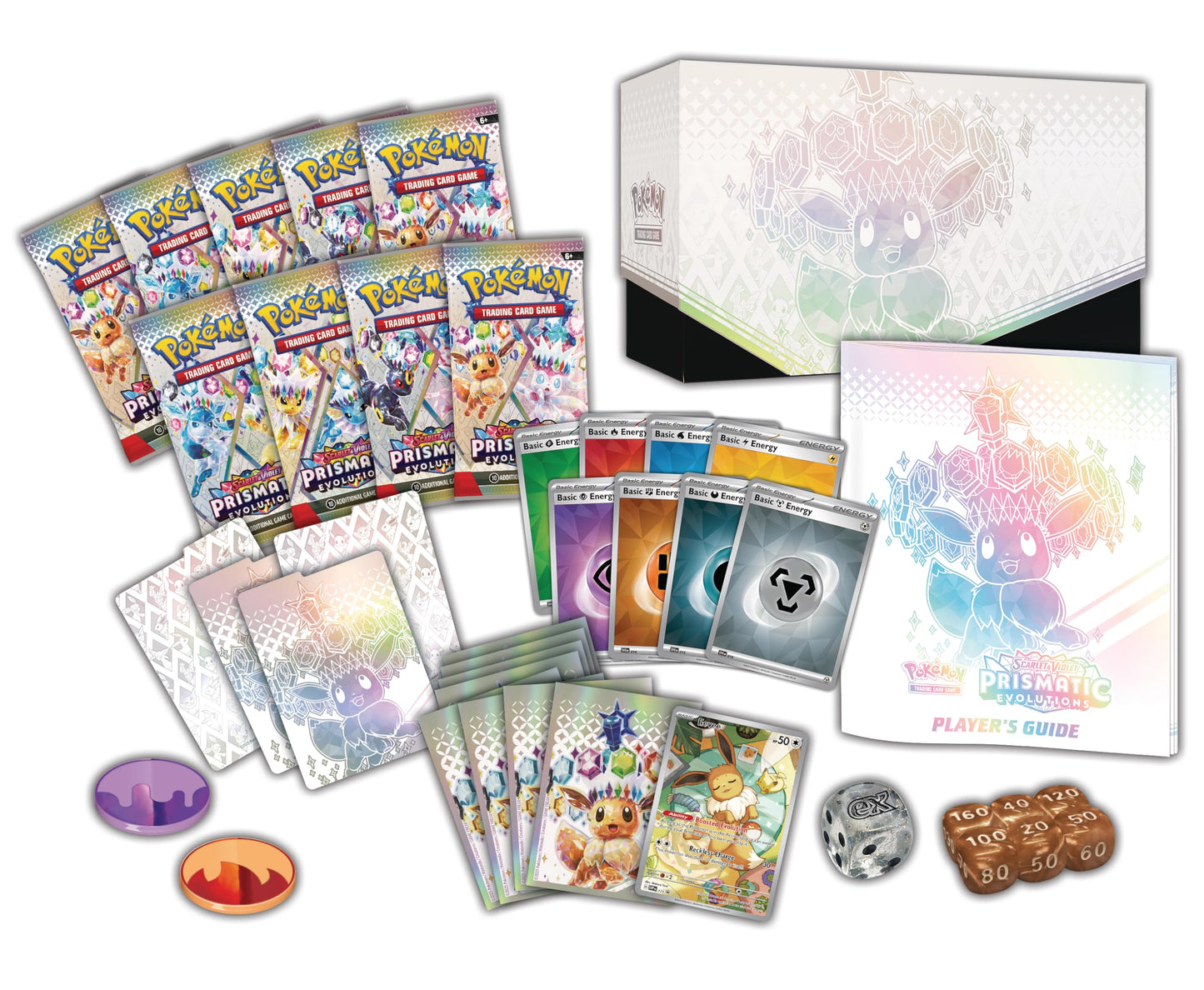 Pokémon TCG: Scarlet & Violet Prismatic Evolutions Elite Trainer Box (ETB)