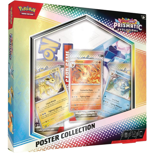 Pokémon TCG: Scarlet & Violet Prismatic Evolutions Poster Collection