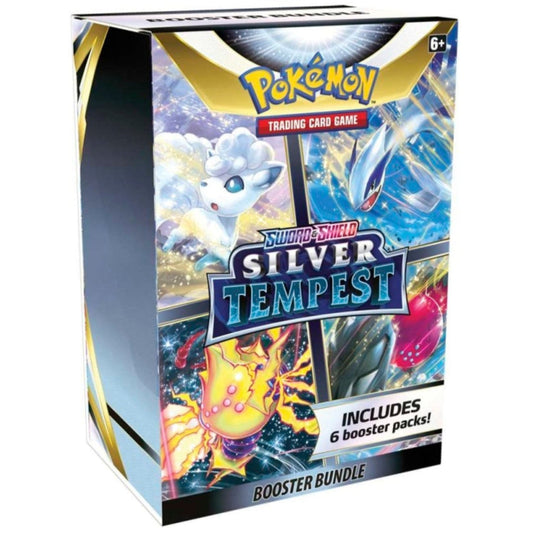 Pokémon TCG: Sword & Shield Silver Tempest Booster Bundle (6 Packs)