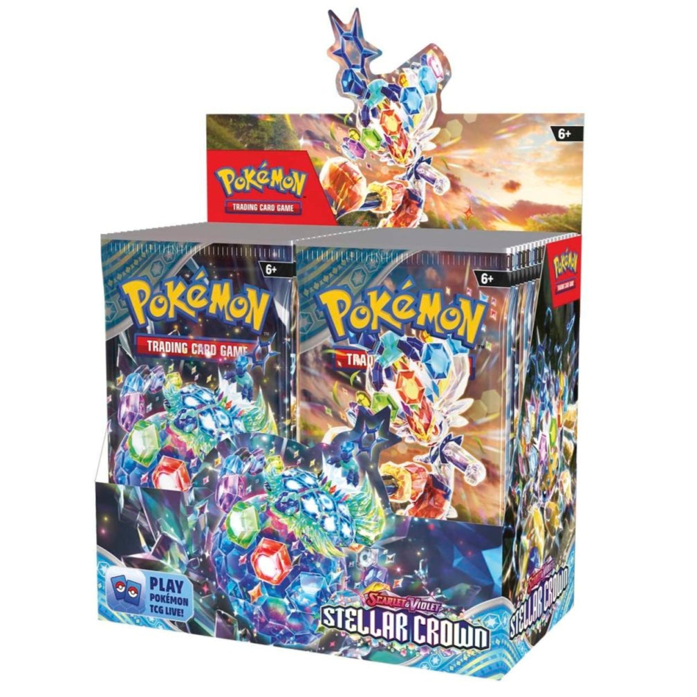 Pokémon TCG: Scarlet & Violet Stellar Crown Booster Display Box (36 Packs)