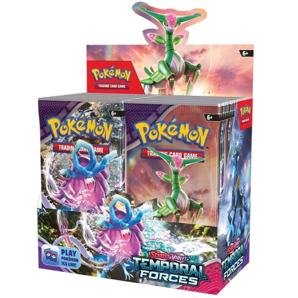 Pokémon TCG: Scarlet & Violet Temporal Forces Booster Display Box (36 Packs)